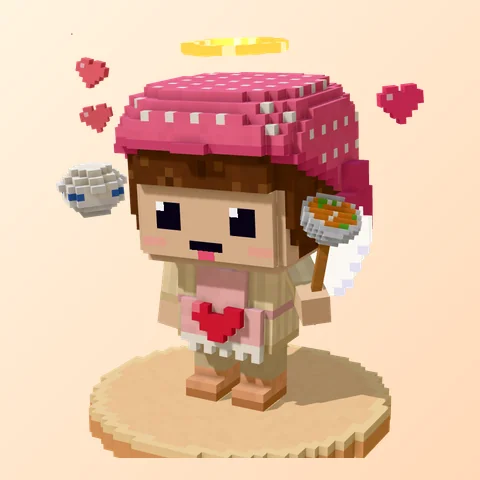 ISFJ 집밥 수호천사 복셀 캐릭터